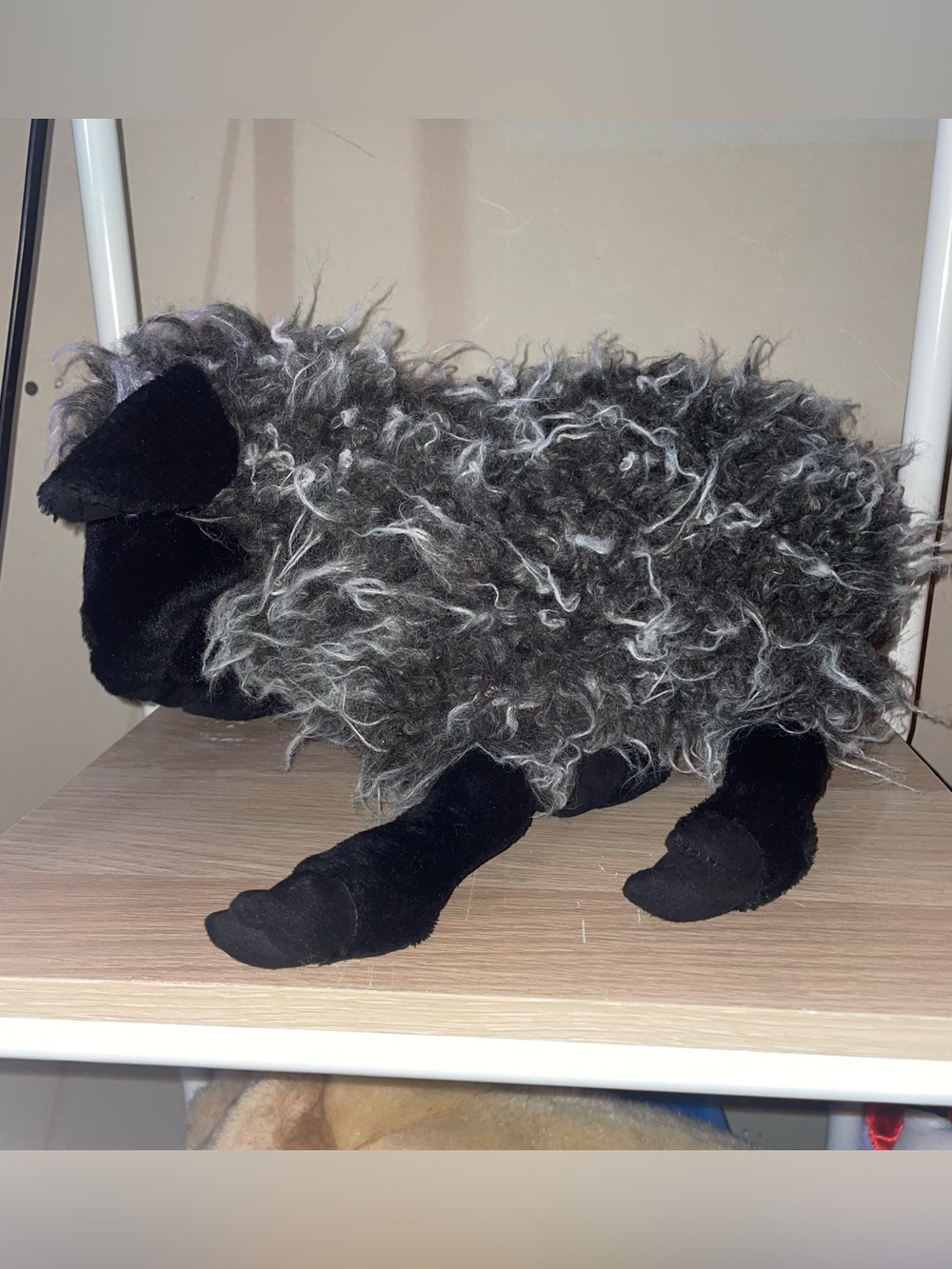 FOLKMANIS BLACK SHEEP PUPPET rare